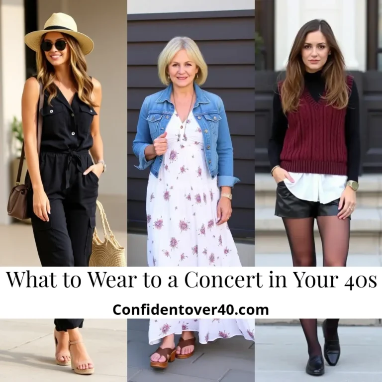 What to Wear to a Concert in Your 40s