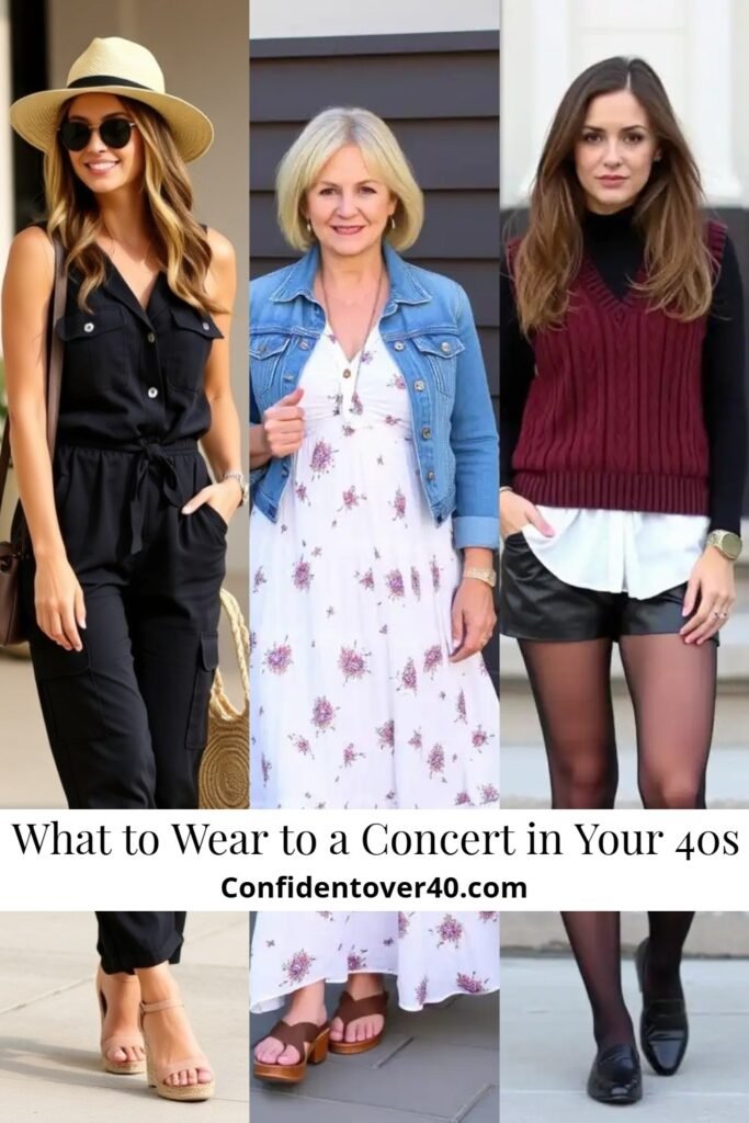 What to Wear to a Concert in Your 40s