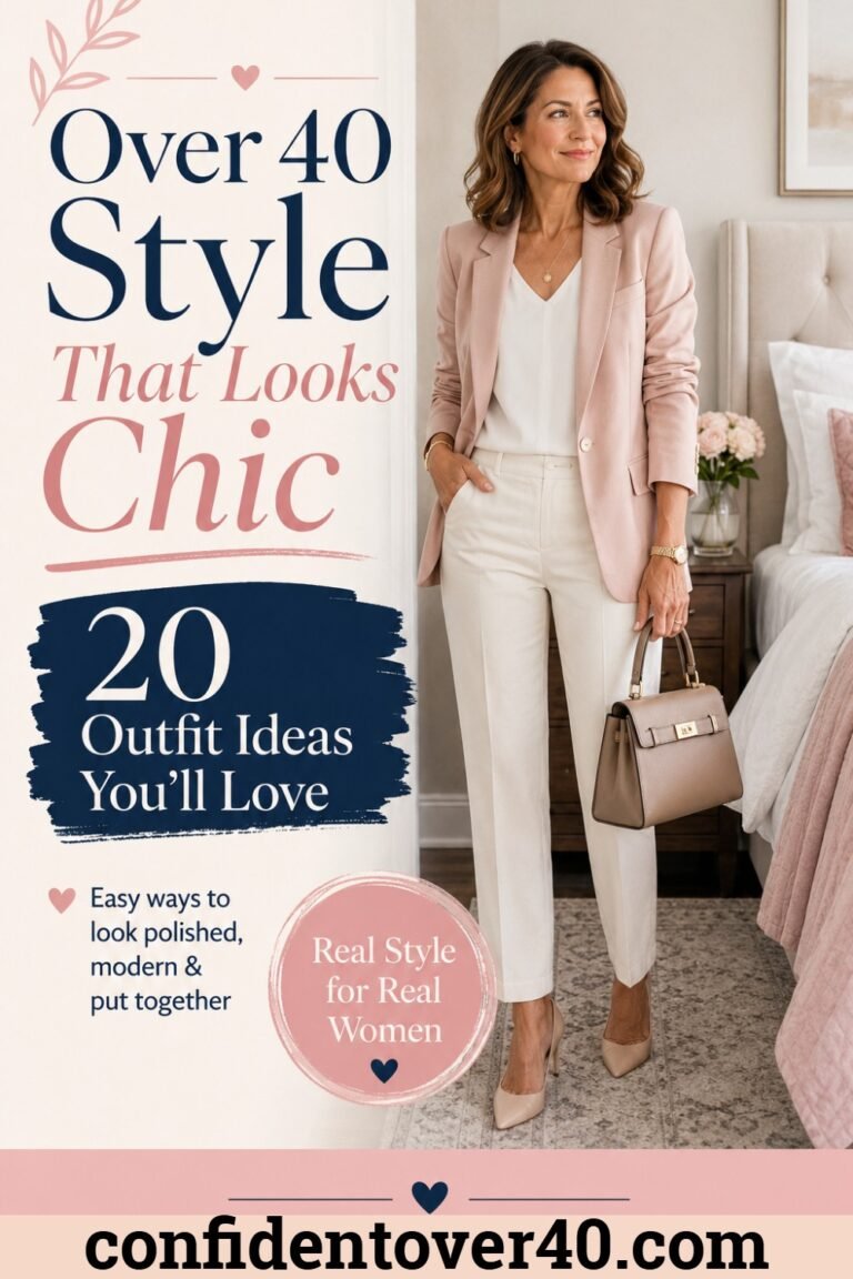 Dressing Stylishly Over 40: The Ultimate Guide to Confident, Modern Fashion