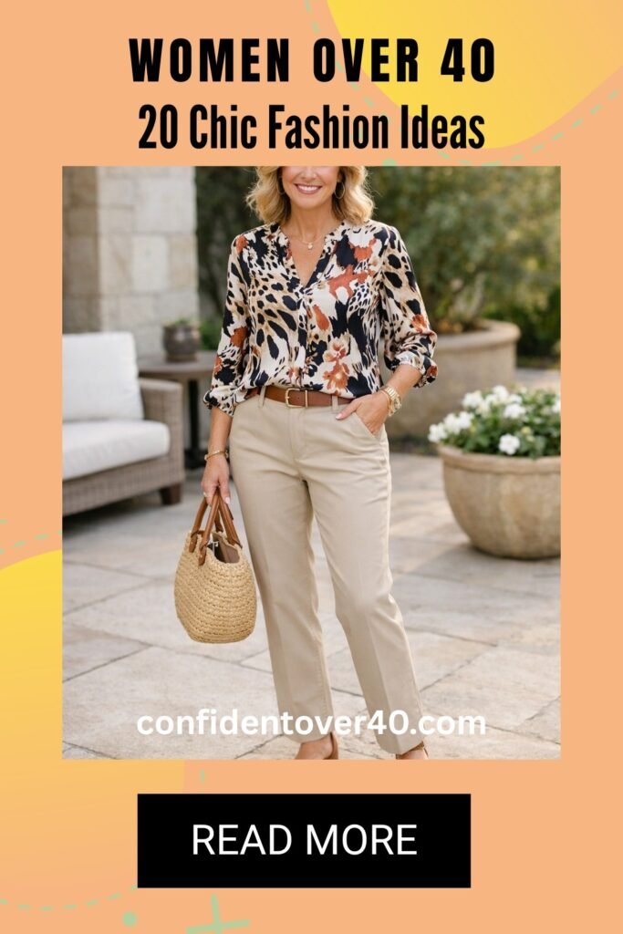 20 Chic Fashion Ideas for Women Over 40